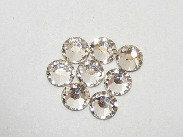 72 pcs. 20ss LIGHT GOLD QUARTZ (viva) FLATBACK PRECIOSA Rhinestones